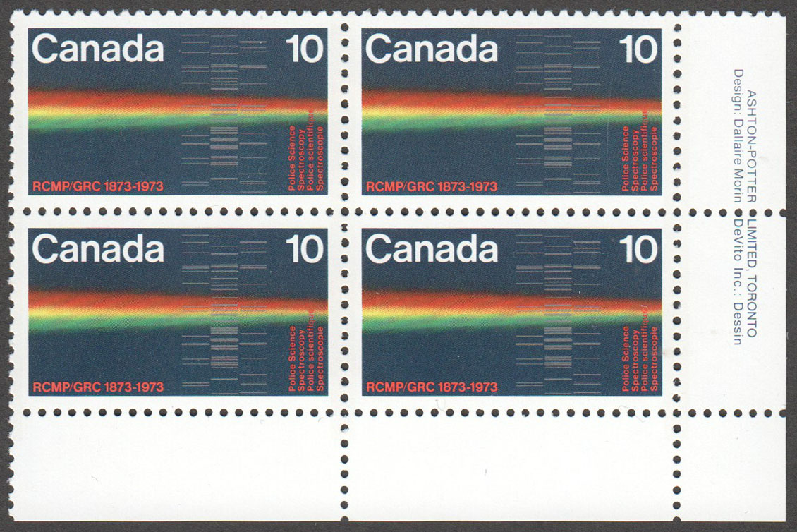 Canada Scott 613 MNH PB LR (A10-7) - Click Image to Close